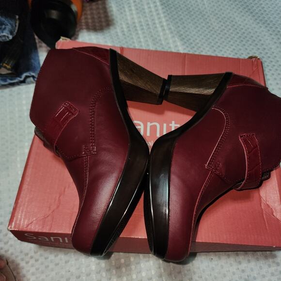 SANITA EUC WOMEN'S SIZE 38 eu. 7 US BLISS-BEVERLY ANKLE BOOTS SHOES - Picture 11 of 12